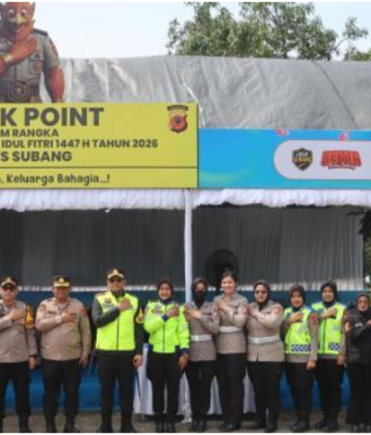 Kapolres Subang Cek Jalur Pantura Jelang Operasi Ketupat Lodaya 2026 Operasi Ketupat Lodaya 2026 Subang