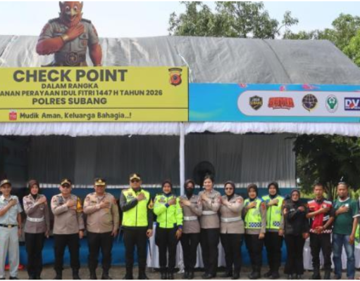 Kapolres Subang Cek Jalur Pantura Jelang Operasi Ketupat Lodaya 2026 Operasi Ketupat Lodaya 2026 Subang