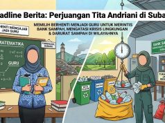 Tita Andriani: Berhenti Jadi Guru demi Atasi Darurat Sampah di Subang Tita Andriani