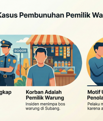 Pembunuhan Pemilik Warung Subang: Motif Sakit Hati Berujung Maut Pembunuhan Pemilik Warung Subang