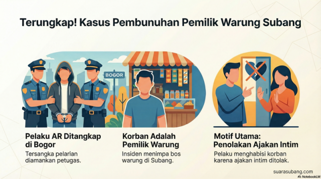 Pembunuhan Pemilik Warung Subang