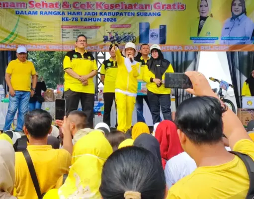 HUT Subang 78: Ribuan Warga Ikuti Cek Kesehatan Gratis HUT Subang 78