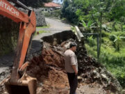 Respon Cepat PUPR Subang Tangani Longsor di Jalancagak Longsor Jalancagak Subang