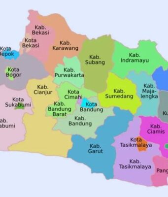 Sebaran Titik Patahan Aktif di Majalengka, Sumedang, dan Subang Patahan aktif