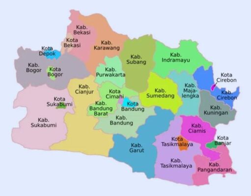 Sebaran Titik Patahan Aktif di Majalengka, Sumedang, dan Subang Patahan aktif