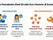 Guru Honorer di Sumedang Cabuli Siswi SD Sebanyak Lima Kali Pencabulan anak di Sumedang