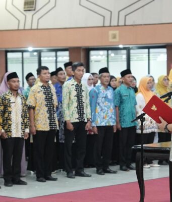 Bupati Subang Lantik Ratusan Kepala Sekolah Pendidikan Kabupaten Subang
