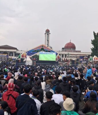 Bobotoh Subang Rayakan Hattrick Juara Persib di Tengah Hujan Hattrick Juara Persib