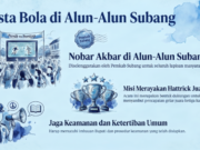 Nobar Persib di Alun-alun Subang: Sambut Hattrick Juara