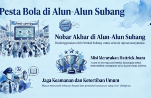 Nobar Persib di Alun-alun Subang: Sambut Hattrick Juara