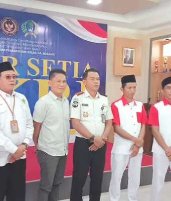 Napiter Lapas Subang Kembali ke Pangkuan NKRI Ikrar setia kepada NKRI