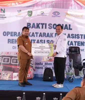 Bupati Subang Hadiri Bakti Sosial Operasi Katarak dan ATENSI Bakti Sosial Operasi Katarak Subang