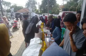 Ribuan KPM Terima Bantuan Pangan Cibogo Bantuan pangan Cibogo