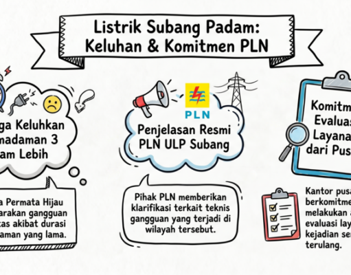 Warga Keluhkan Pemadaman Listrik Subang Pemadaman listrik Subang