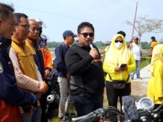 Bupati Subang Malu Gunting Pita Jalan Setengah Jadi pembangunan jalan Subang