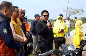 Bupati Subang Malu Gunting Pita Jalan Setengah Jadi pembangunan jalan Subang
