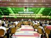 Bupati Subang Hadiri Rakor Sampah dan El Nino di Mabesad Rakor Penanganan Sampah dan El Nino