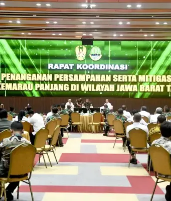 Bupati Subang Hadiri Rakor Sampah dan El Nino di Mabesad Rakor Penanganan Sampah dan El Nino