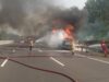 Truk Tangki Pertamina Terbakar di Tol Cipali KM 80 kebakaran di Tol Cipali KM 80