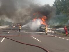 Truk Tangki Pertamina Terbakar di Tol Cipali KM 80 kebakaran di Tol Cipali KM 80