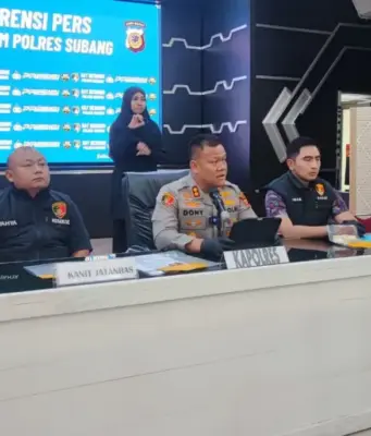 Polres Subang Ungkap Kasus Curanmor di Dawuan pencurian sepeda motor Subang
