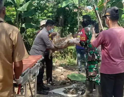 Warga Pusakanagara Subang Temukan Jasad Bayi Terkubur