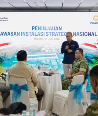 Menhan Sjafrie Tinjau Kawasan Industri Kendaraan Nasional Kawasan Industri Kendaraan Nasional