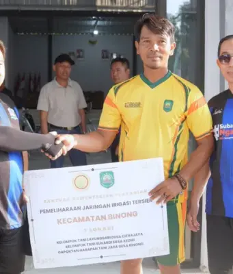 Bupati Subang Percepat Mitigasi Kekeringan 1.348 Hektare Sawah mitigasi kekeringan Subang