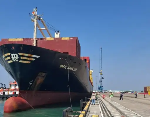 Pelabuhan Patimban Layani Rute Peti Kemas Internasional Pelabuhan Patimban