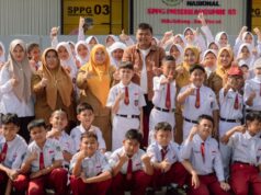 Tepis Citra Negatif, SPPG Pasirkareumbi 03 Subang Ajak Siswa Tinjau Langsung Dapur Makanan Bergizi