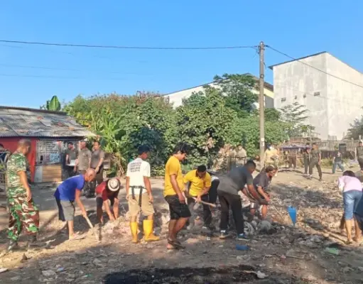 Aksi Bersih Sampah Kodim Subang di Eks TPS Ganitri Aksi Bersih Sampah Kodim Subang