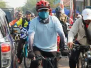 Ratusan Pesepeda Rayakan HUT ke-3 Goweser Ciasem Community. Goweser Ciasem Community