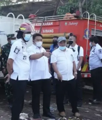 Kebakaran Lahan di Subang Terjadi di Sembilan Titik Kebakaran Lahan di Subang