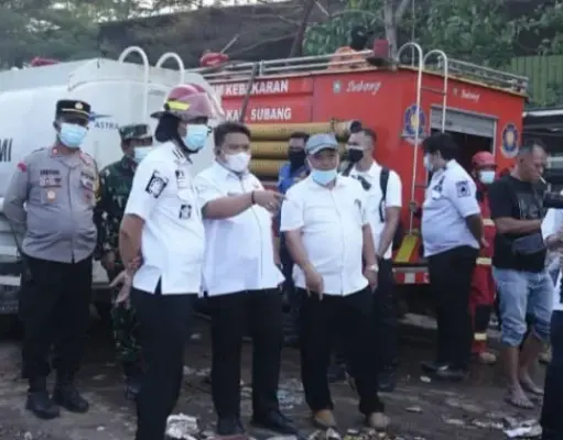 Kebakaran Lahan di Subang Terjadi di Sembilan Titik Kebakaran Lahan di Subang