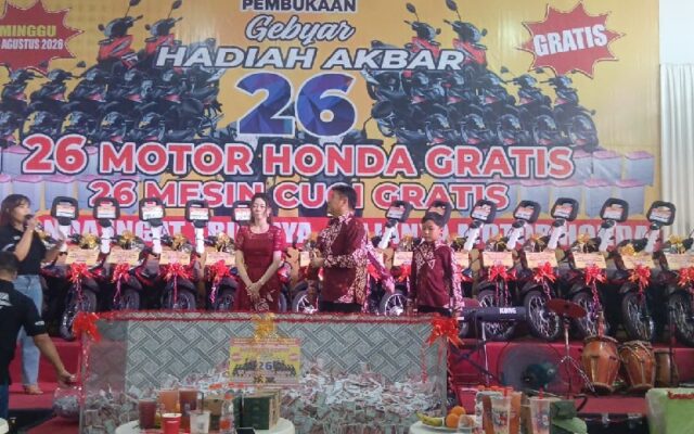 Gebyar Undian 26 Tridjaya Motor