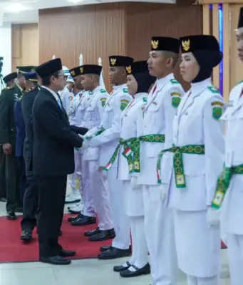 Kang Akur Kukuhkan Paskibraka Subang 2026 Pengukuhan Paskibraka Subang 2026