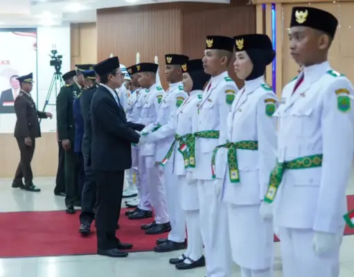 Kang Akur Kukuhkan Paskibraka Subang 2026 Pengukuhan Paskibraka Subang 2026