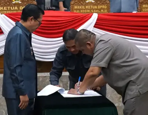 Kang Akur Teken Kesepakatan Perubahan KUA-PPAS 2026 Subang Perubahan KUA-PPAS 2026 Subang
