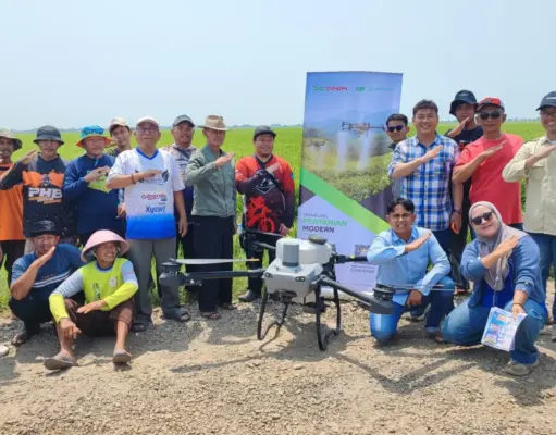 Drone Pertanian DJI: Tridjaya Tani Dealer Tunggal Jabar Drone pertanian DJI