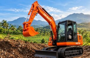 Kotrack KE-75 Hadir di Subang, Mini Excavator 7,5 Ton untuk Pertanian hingga Konstruksi mini excavator Kotrack KE-75