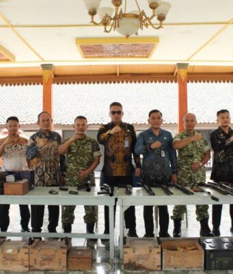 Pemeliharaan Senjata Lapas Subang Libatkan Kodim 0605 Pemeliharaan Senjata Lapas Subang