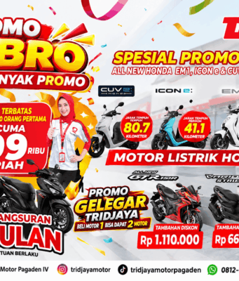 Promo Motor Honda di Tridjaya Motor Pagaden IV Oktober 2026 promo motor Honda