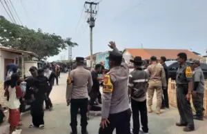 Kericuhan Pilkades Patimban Subang Saat Undi Nomor Urut Pilkades Patimban Subang