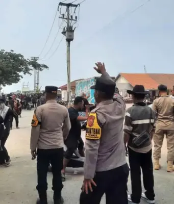 Kericuhan Pilkades Patimban Subang Saat Undi Nomor Urut Pilkades Patimban Subang