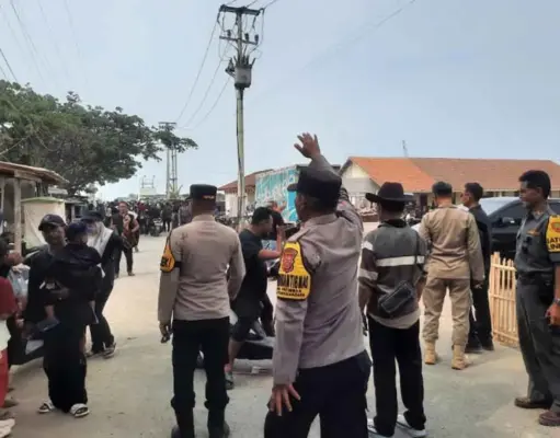 Kericuhan Pilkades Patimban Subang Saat Undi Nomor Urut Pilkades Patimban Subang