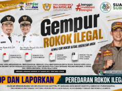 Peredaran Rokok Ilegal di Subang Ditekan Kampanye Gempur peredaran rokok ilegal