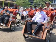 Becak Listrik Subang: 200 Unit Bantuan Prabowo Disalurkan Becak listrik Subang