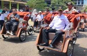 Becak Listrik Subang: 200 Unit Bantuan Prabowo Disalurkan Becak listrik Subang