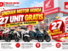 Undian Motor Honda: 27 Unit Gratis di Tridjaya Pagaden undian motor Honda