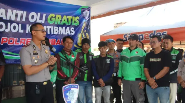 ganti oli gratis Polres Subang
